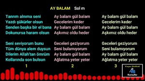 aybalam gül balam sözleri