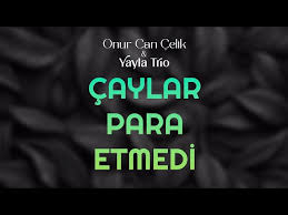 Onur Can Çelik ft. Yayla Trio – Çaylar Para Etmedi