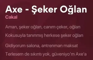 Cakal – Şeker Oğlan