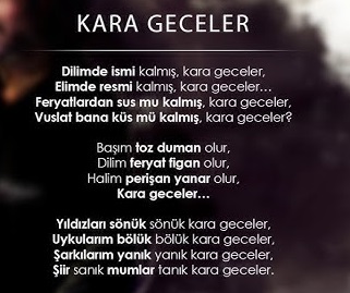 Halil Yılmaz – Kara Geceler