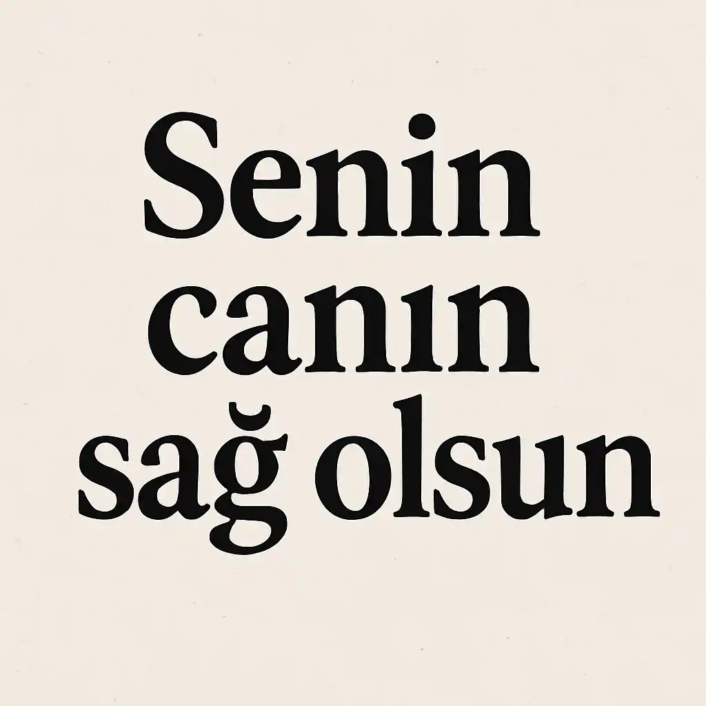 YÜKSEL BALTACI – SENUN CANUN SAĞ OLSUN