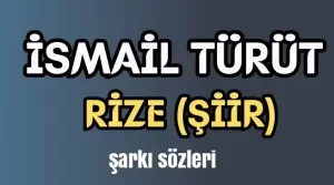 İsmail TÜRÜT Rize