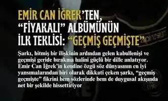 Emir Can İğrek – Geçmiş Geçmişte
