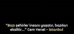 Cem Yenel – İstanbul