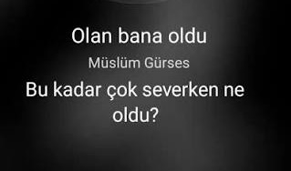 Müslüm Gürses Serkan Nişancı – Olan Bana Oldu Şarkı Sözleri
