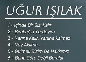 Uğur Işılak – Aramıyorum Şarkı Sözleri